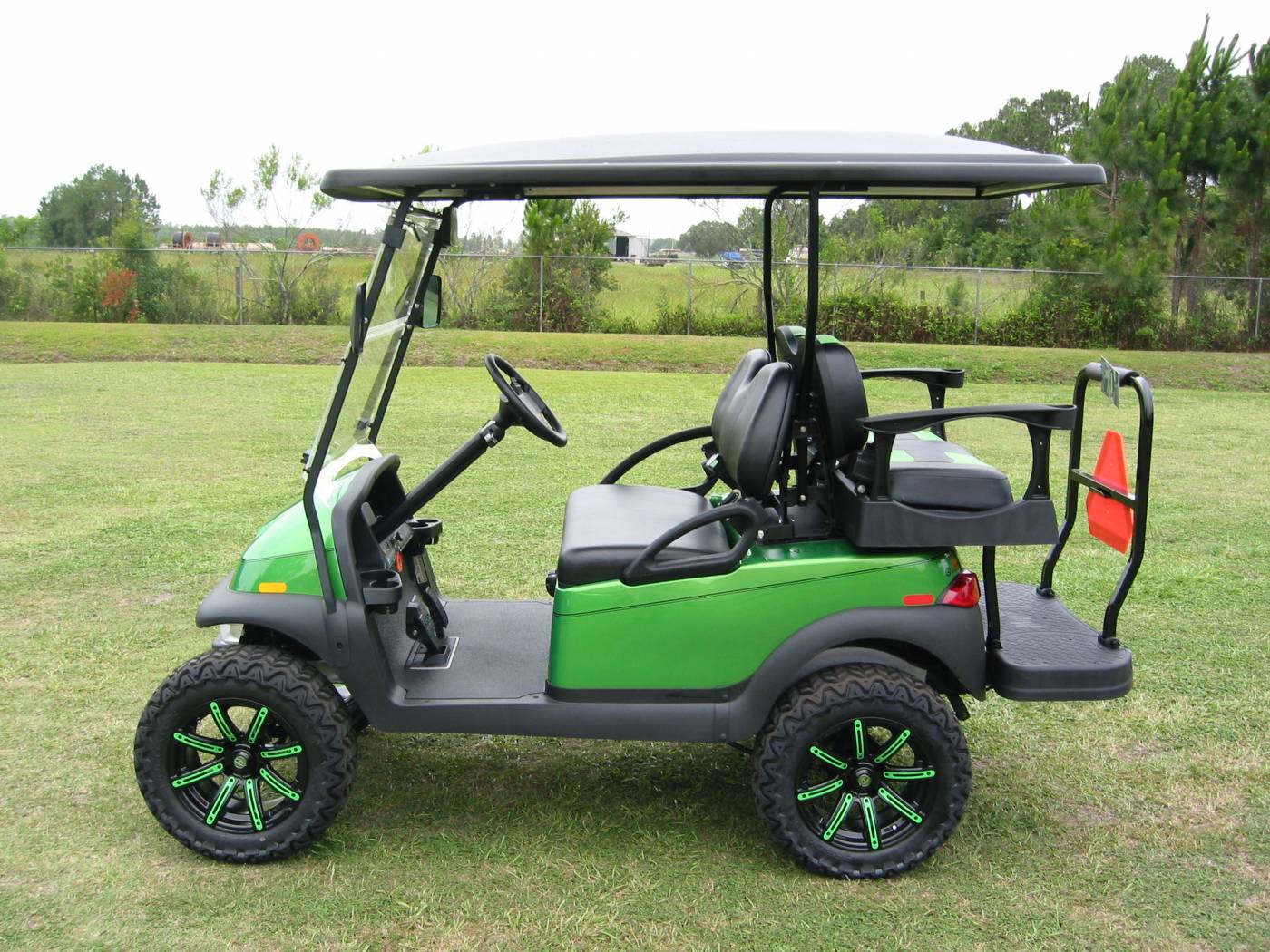 Club Car Synergy Green Lifted 4 Passenger- Custom Build - Exclusively ...
