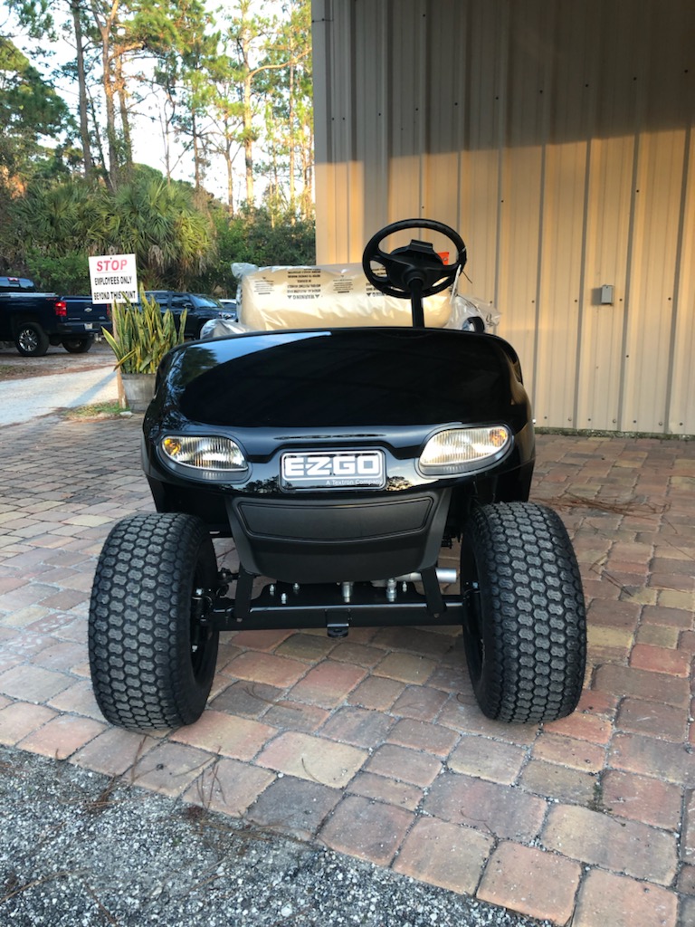 2475-EZGO-Valor-Electric-Black- Gulf Atlantic Vehicles