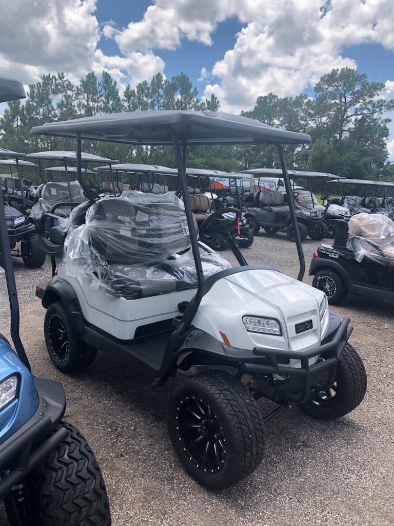 NEW 2023 HP ELECTRIC CLUB CAR ONWARD 4 PASSENGER GLACIER WHITE PREMIUM